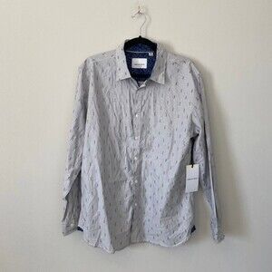 Paper Denim & Cloth Long Sleeve Button Down Shirt Sz Large NWT
